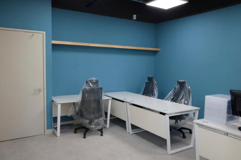 简约氛围的 62 平米室内足球场设计-11