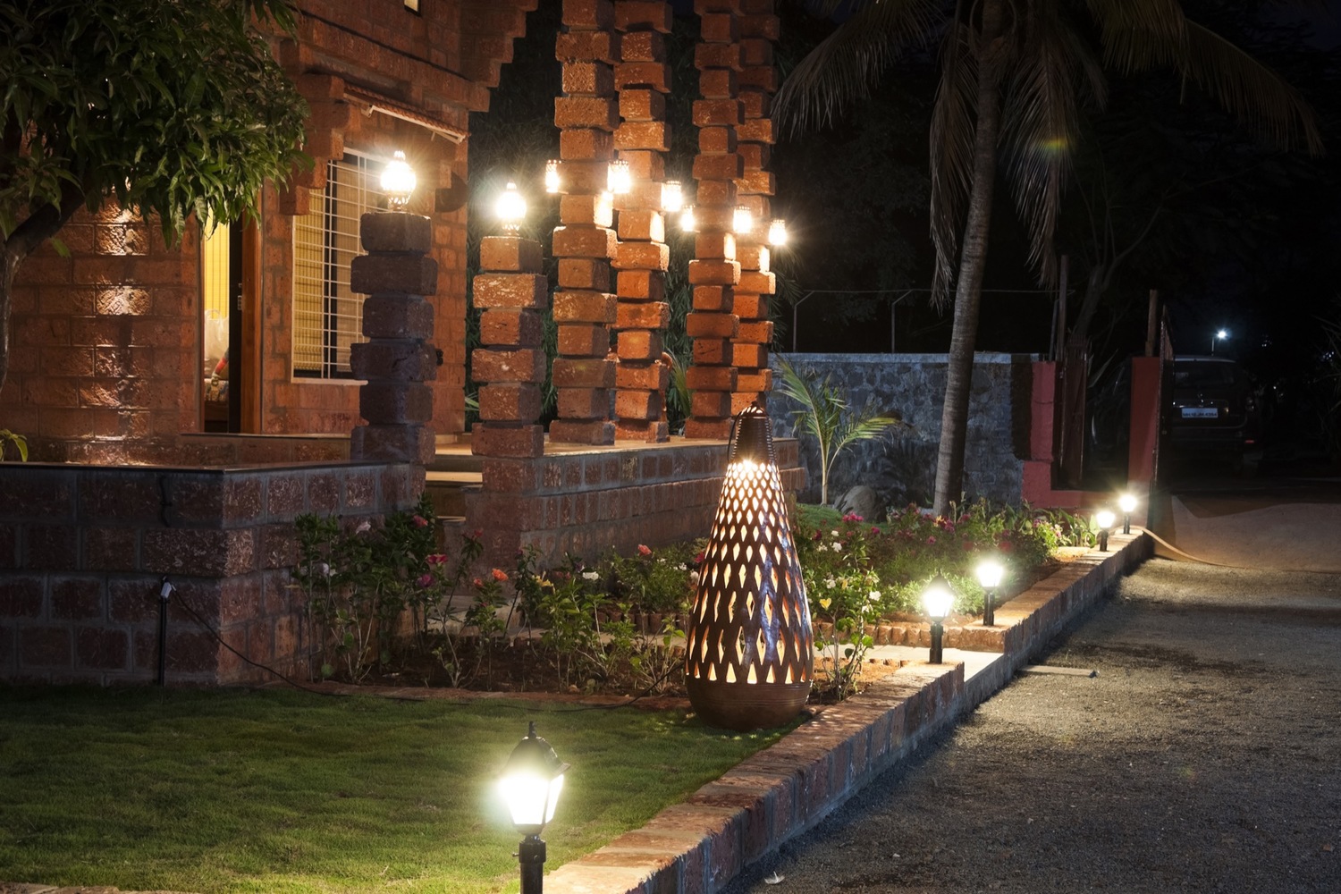 尼泊尔国王赠礼的芒果树 | 印度昆坎建筑风格的农舍设计-50