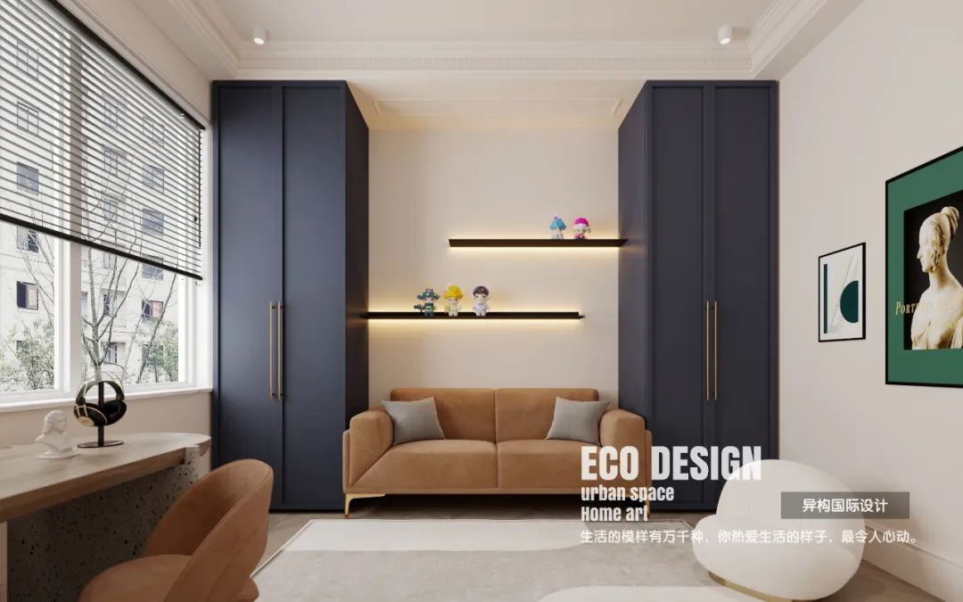 梦回巴黎 | 现代法式住宅设计，拱形门元素增添浪漫气息-113