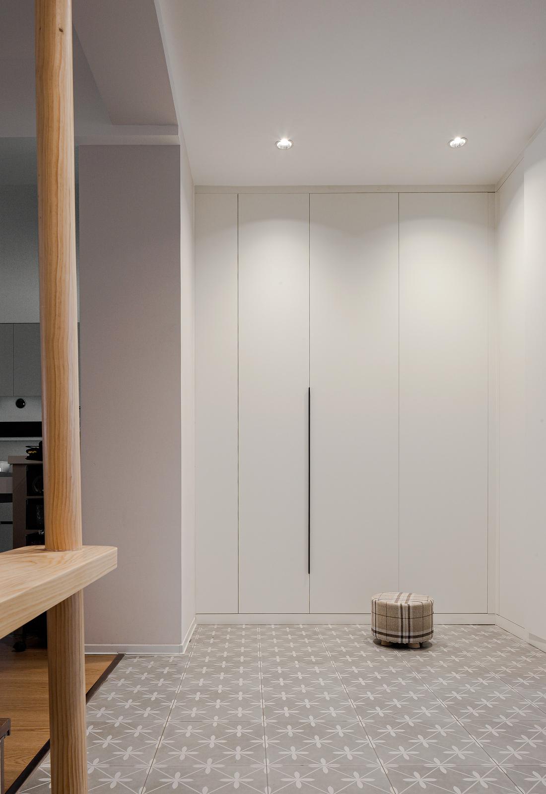 LDK 一体化原木风顶层复式设计-28