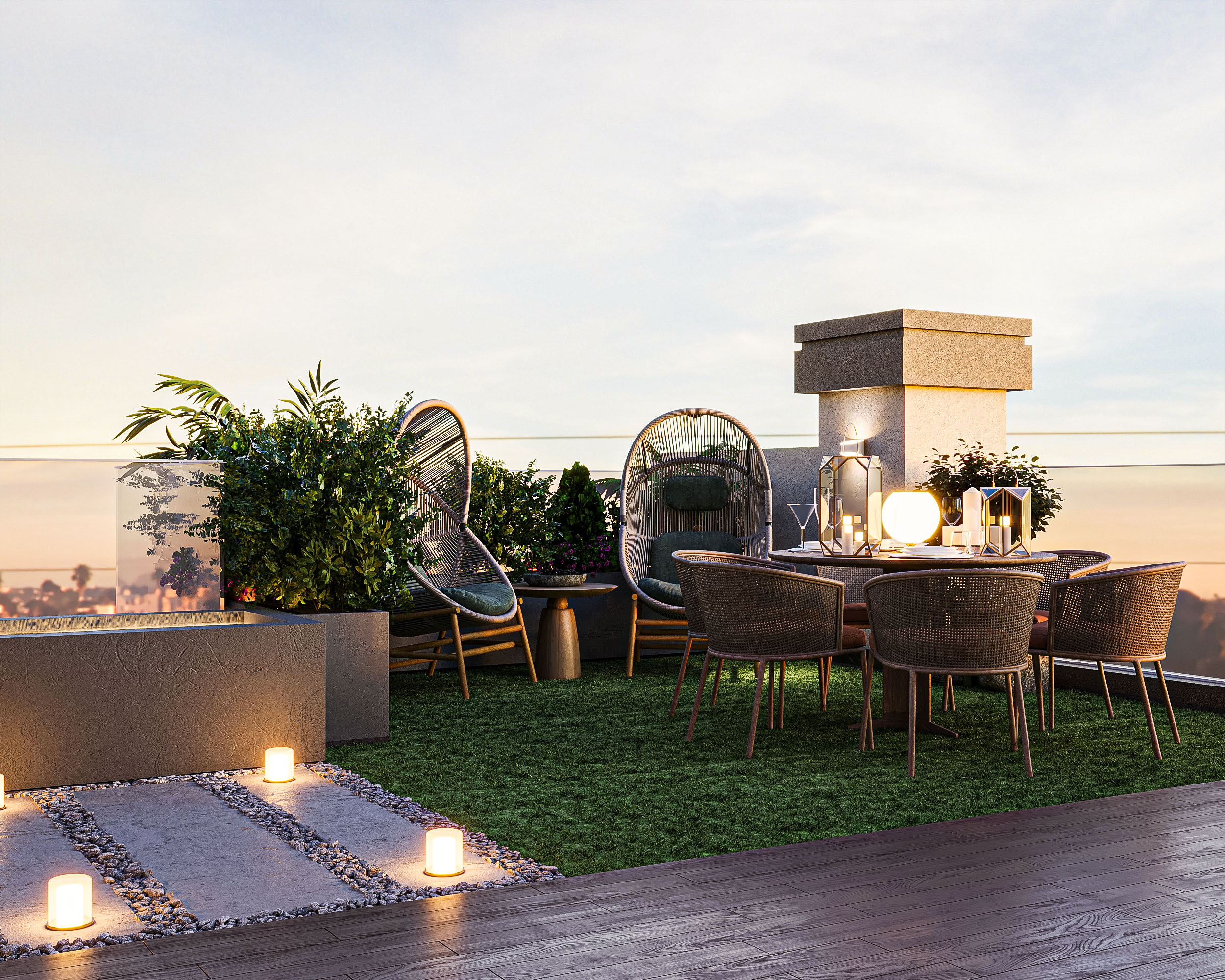 屋顶别墅丨SARA SAMIR-6