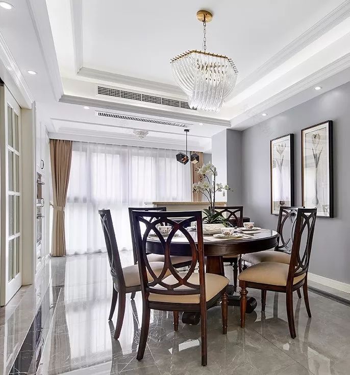 陈琴芳 | 余姚万里·世纪豪庭的轻奢美式家居设计-8