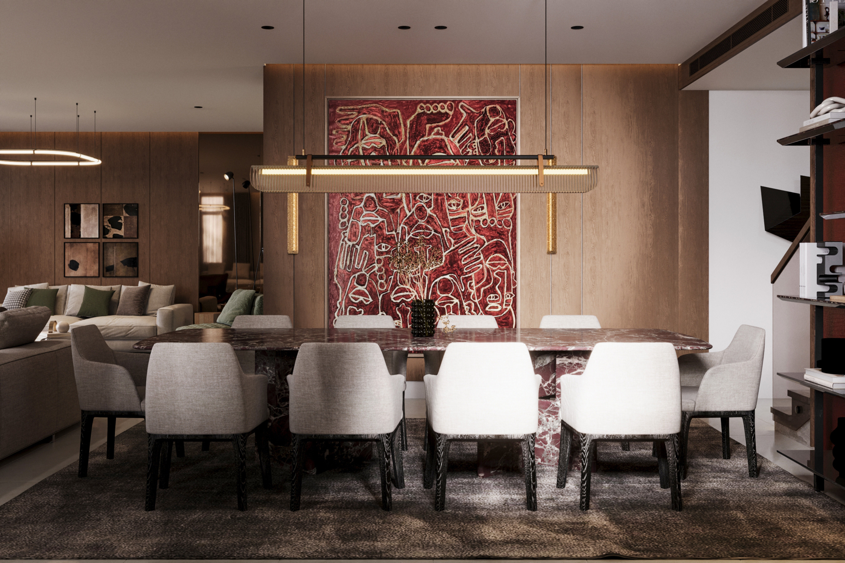 Villa Interior（别墅室内）丨埃及开罗丨JACARALL-9