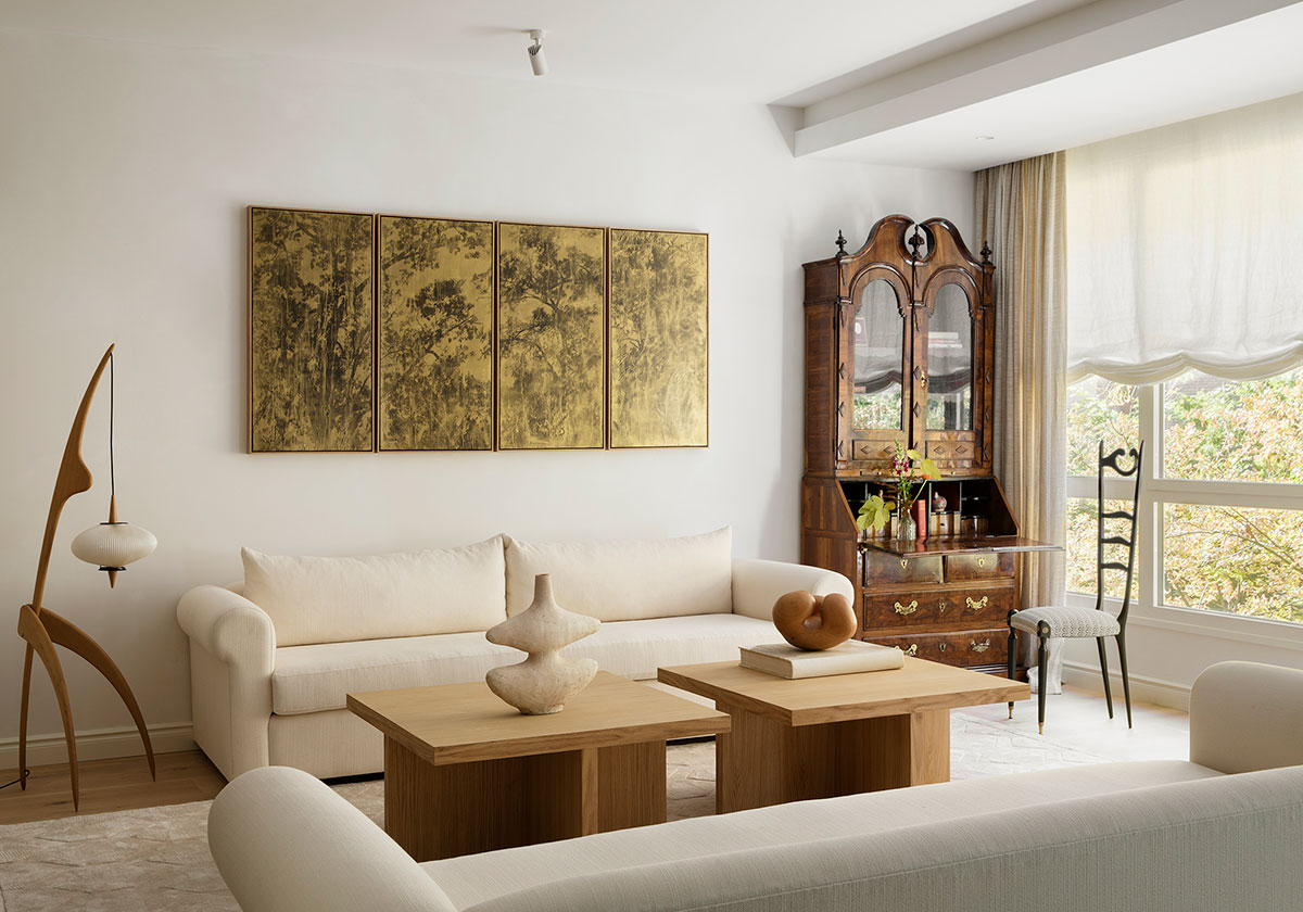 马德里优雅复古公寓设计-1