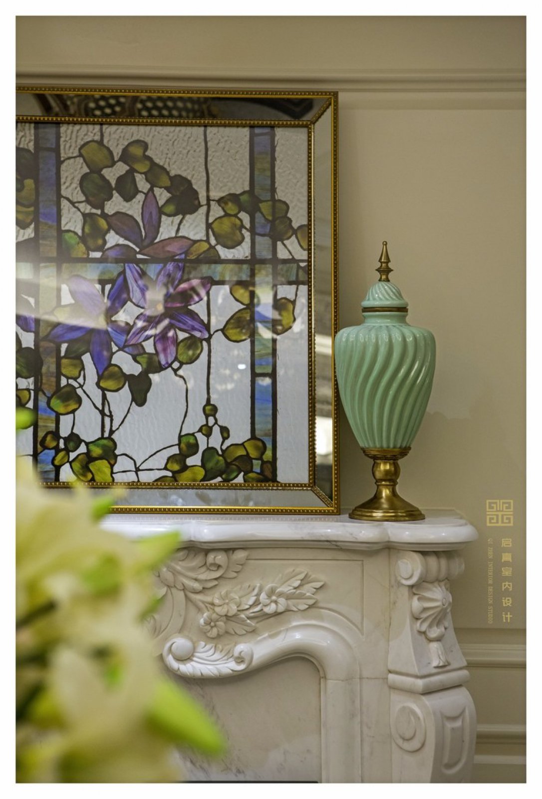 255㎡中国慈溪维科太子湾欧式住宅  启真设计-14