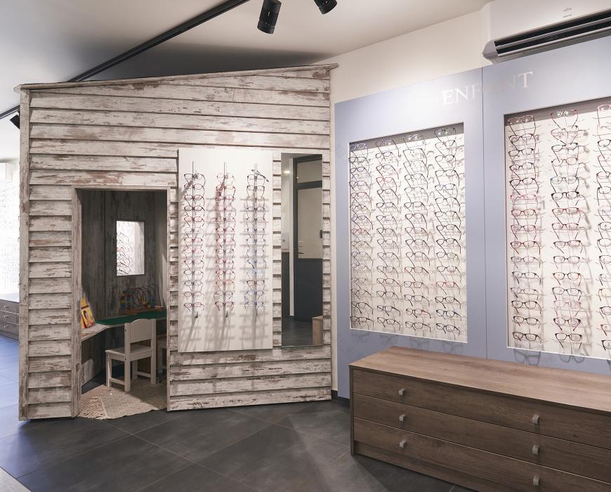 Opticien Un autre regard眼镜店工业风装修丨JBCC-18