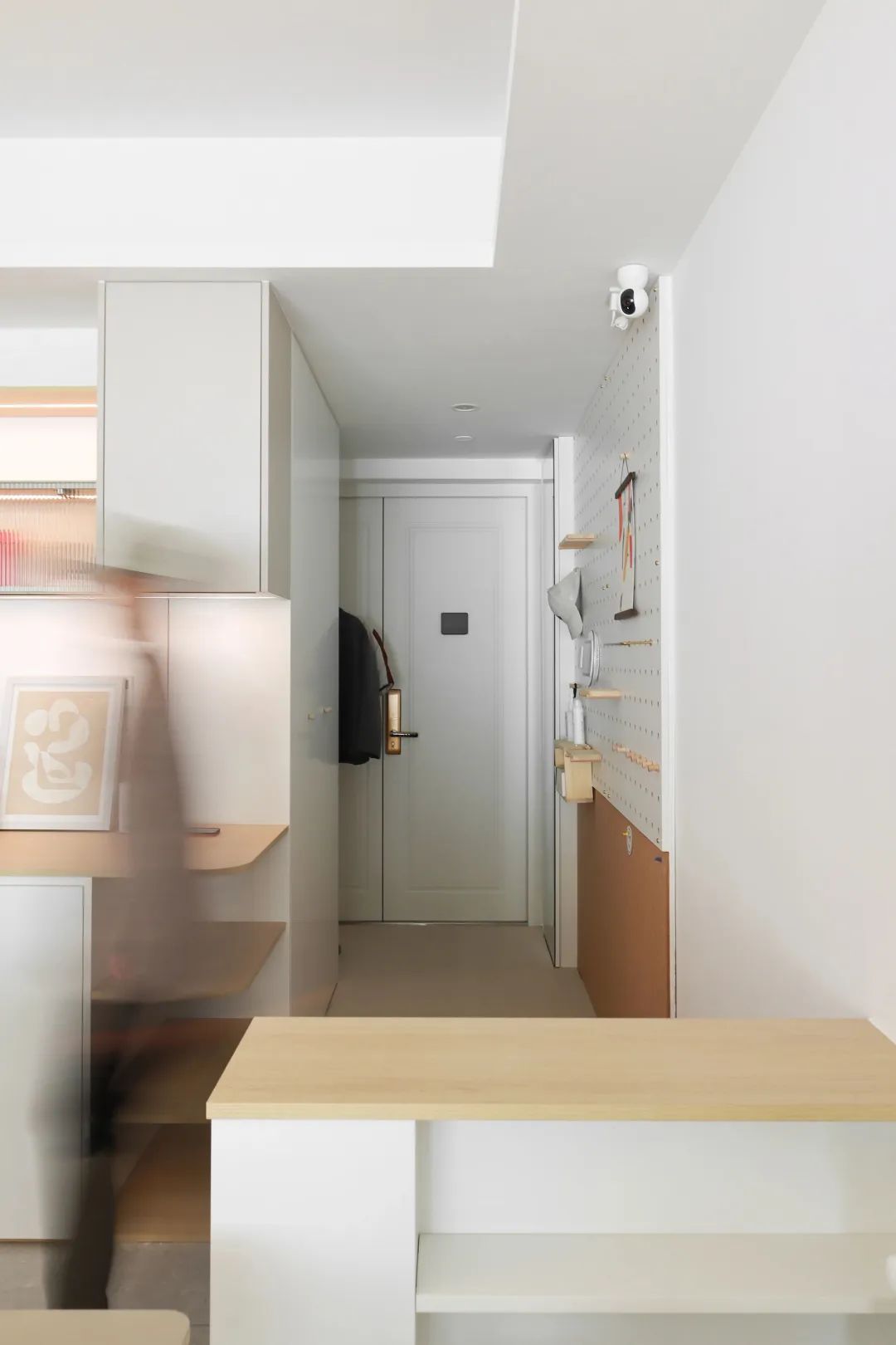 武汉98㎡奶油色家居丨中国武汉丨武汉小小空间事务所-15