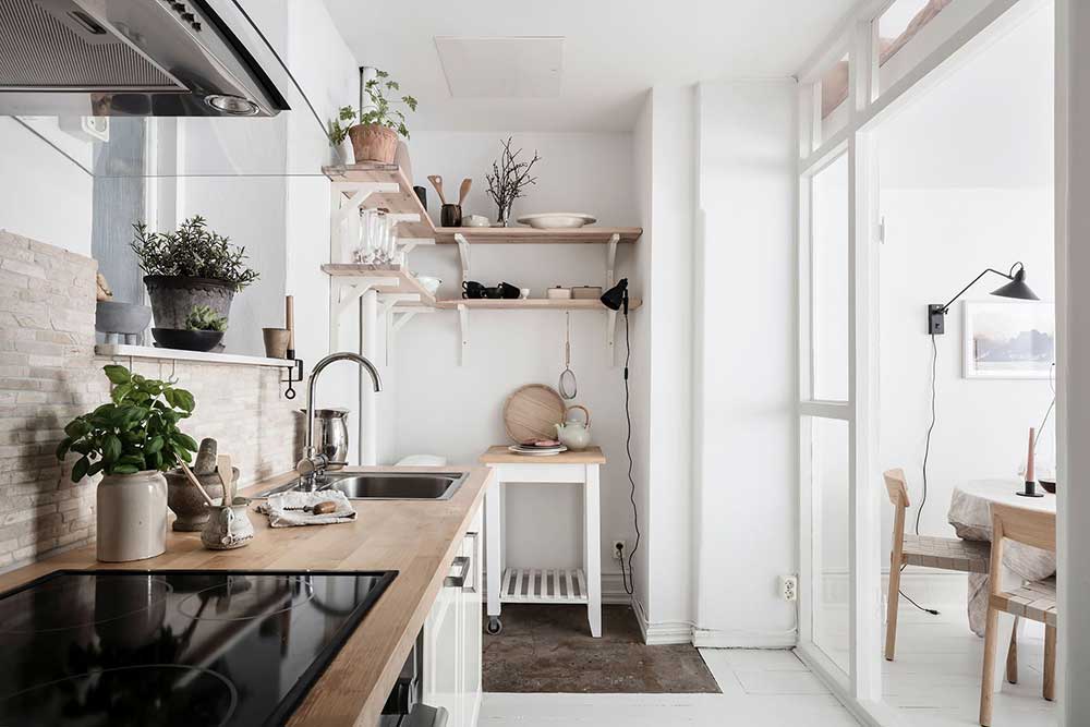 瑞典 38 平方小白公寓，loft 风格设计亮点评析-15