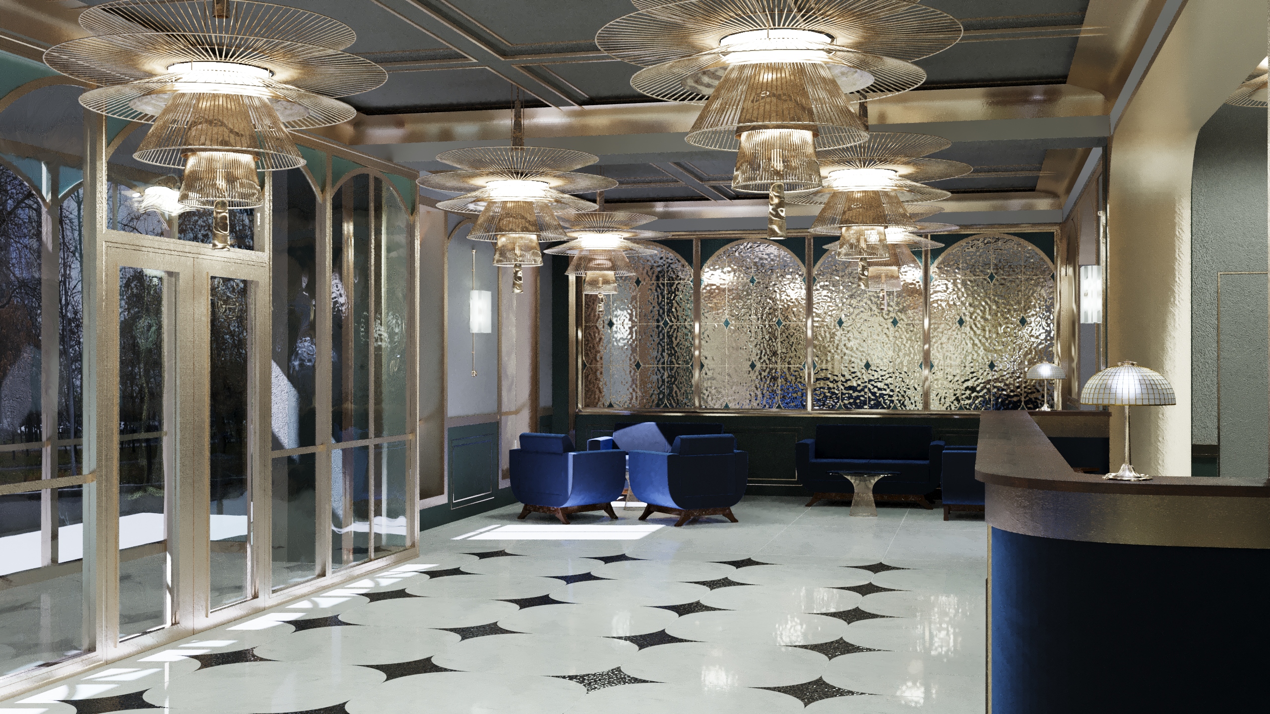 哈萨克斯坦阿拉木图某酒店室内设计项目-30