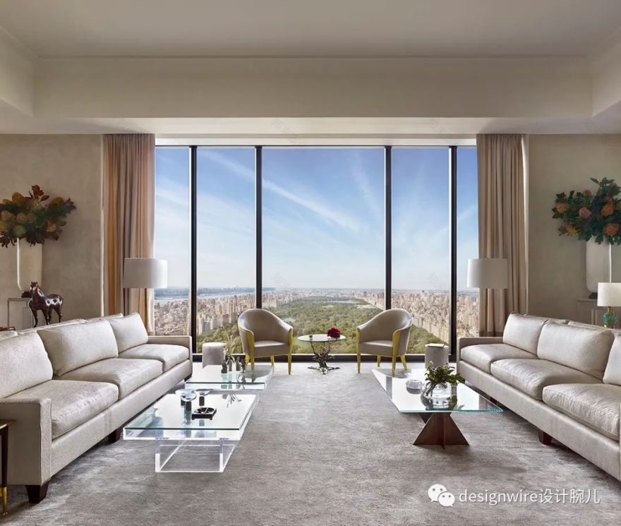 纽约施坦威大厦顶层豪宅,艺术与景观的完美融合-143