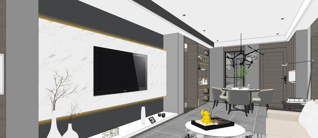 成都 30 平米小户型改造,打造通透大气禅意家居-11