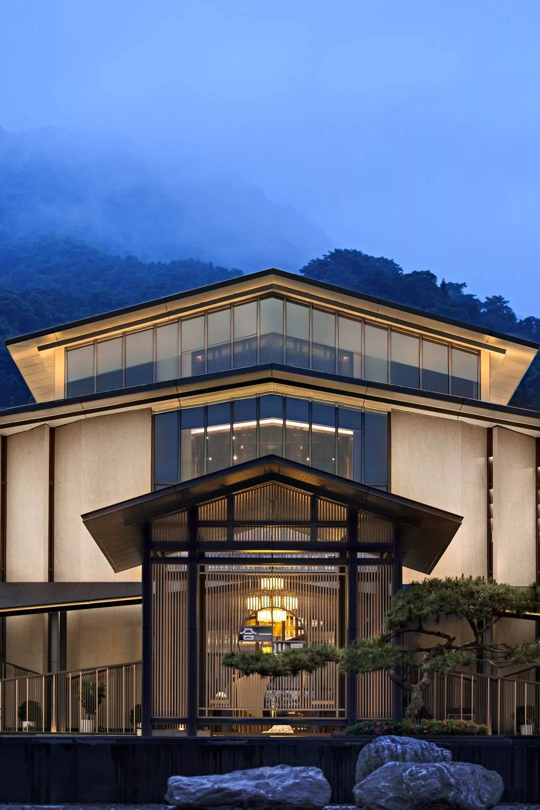 崇義綠邦合一山居銷售中心 | 竹鄉文化的室內空間演繹-2