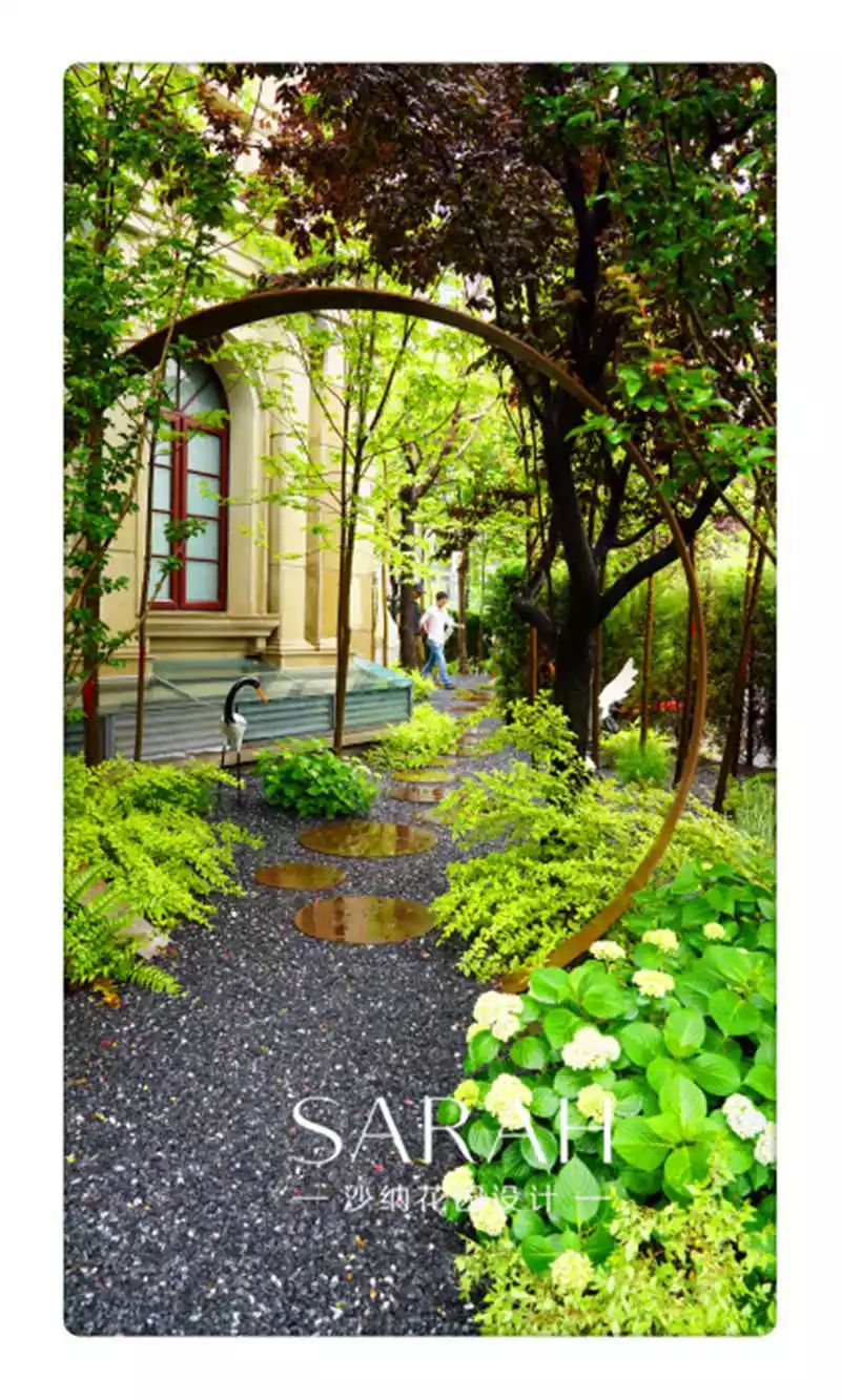 花园设计-来看看三角形的花园是如何设计的吧-27