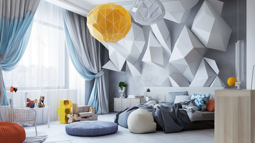 DIY 照明创意丨AI 创意室内设计团队-29