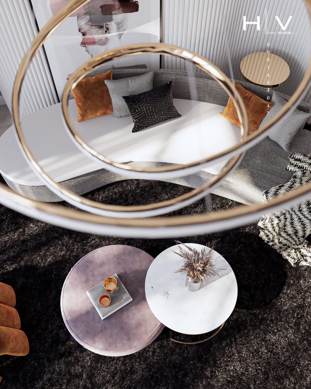 SketchUp房屋室内模型丨Hien Le-7