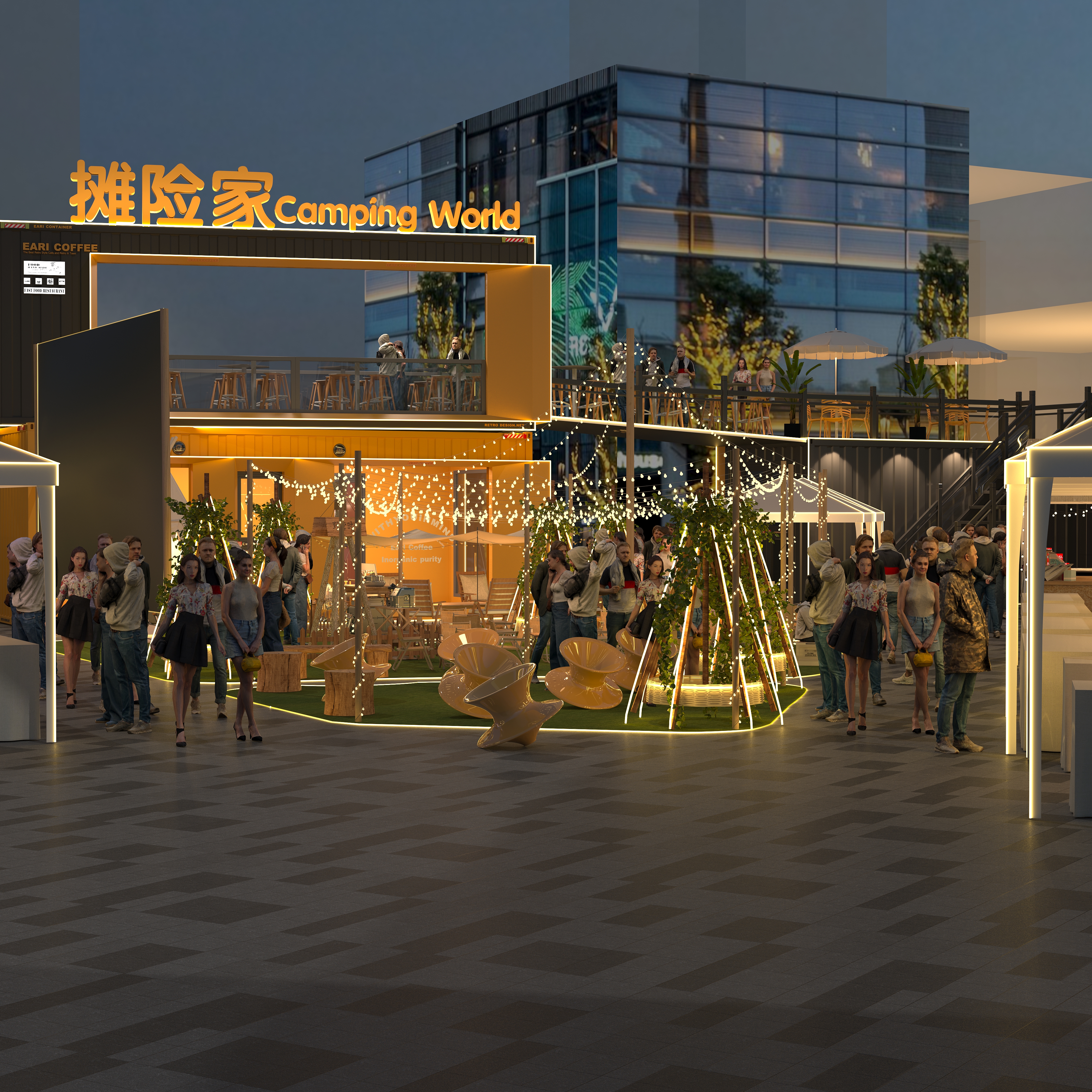 商业街区|效果图-5