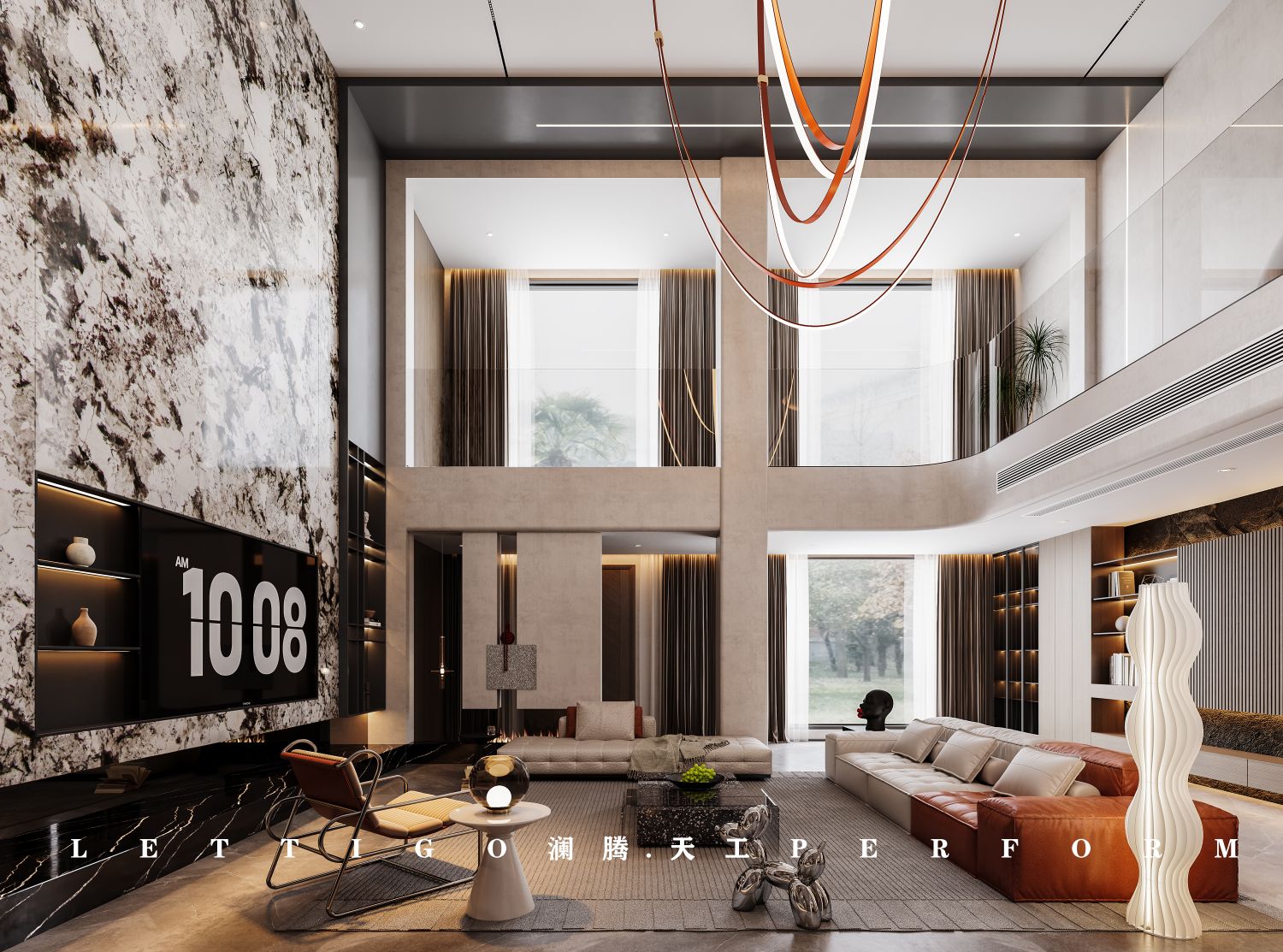 一稿过的现代别墅设计方案-0