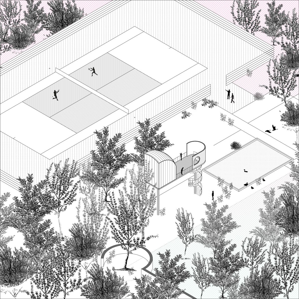 Urban Development of the NAGREF competition (3rd prize) - object-e.net-12