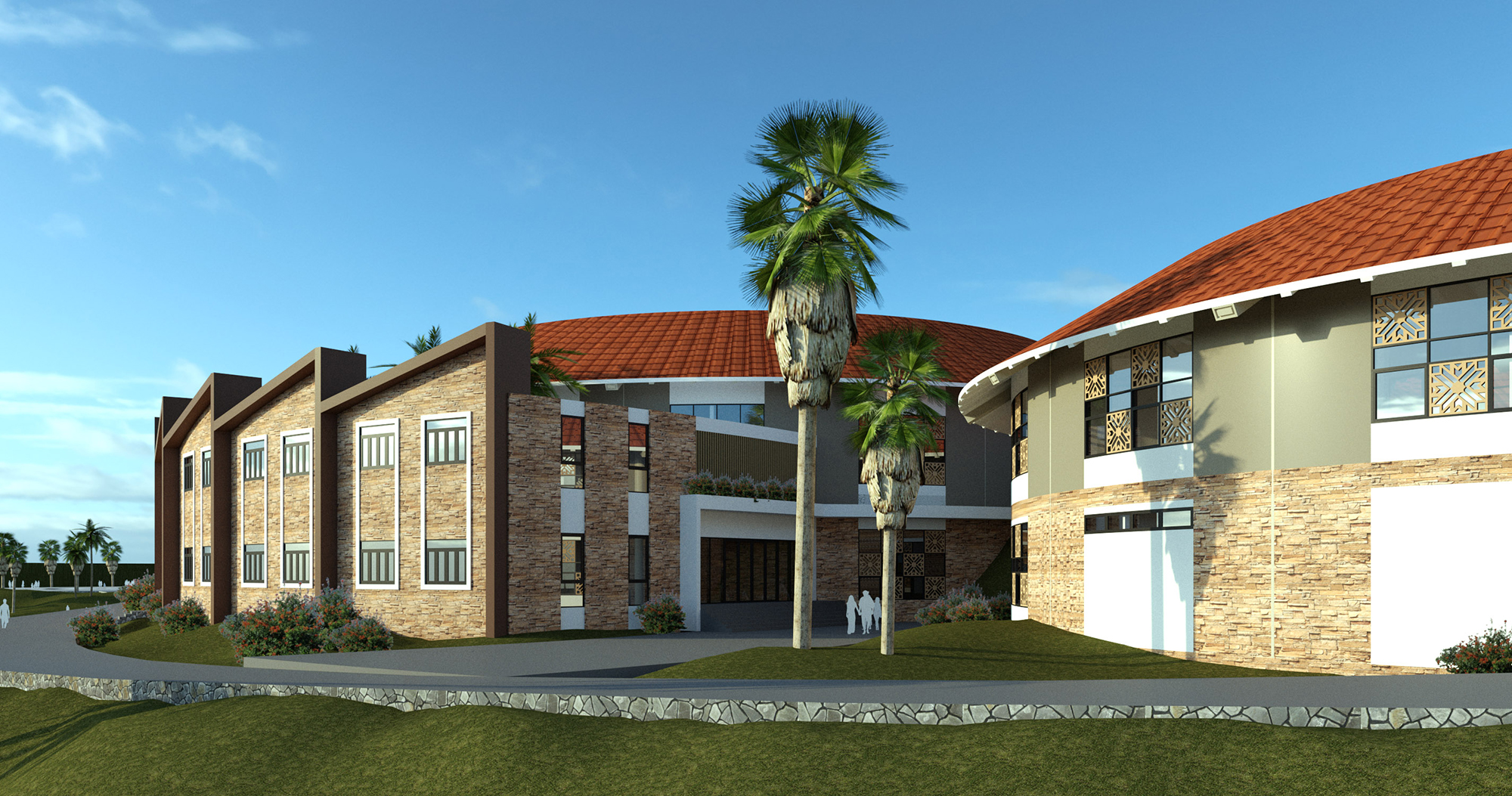 Đắk Nông省博物馆,图书馆及公园综合体丨Phúc Tân Việt设计公司-19