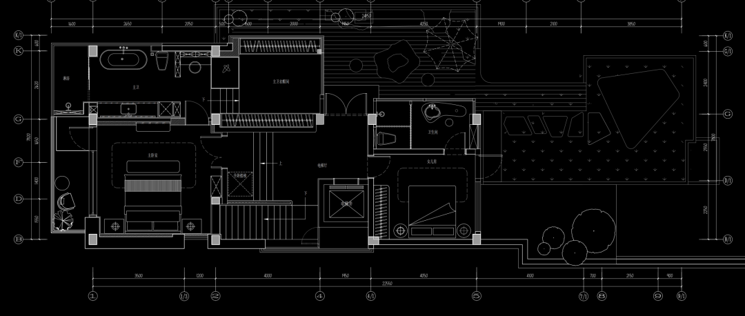 成都麓湖蓝花屿 550㎡别墅丨中国成都丨DSD 尊席设计,成都喜臣装饰设计-50