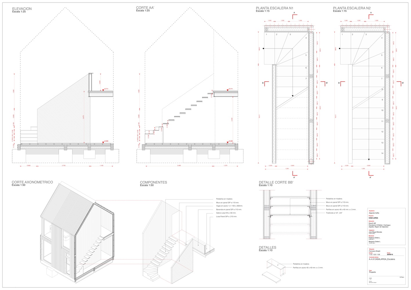 斜向模块化住宅 | 智利 Shotgun House-61