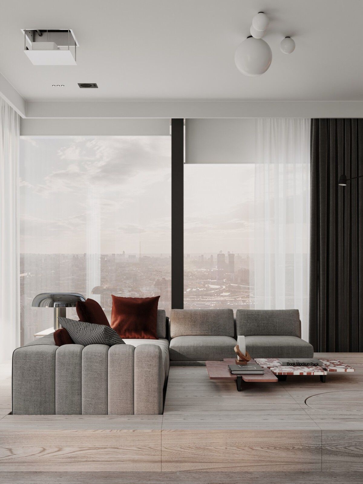 120㎡多彩居住空间，细节丰富！-13