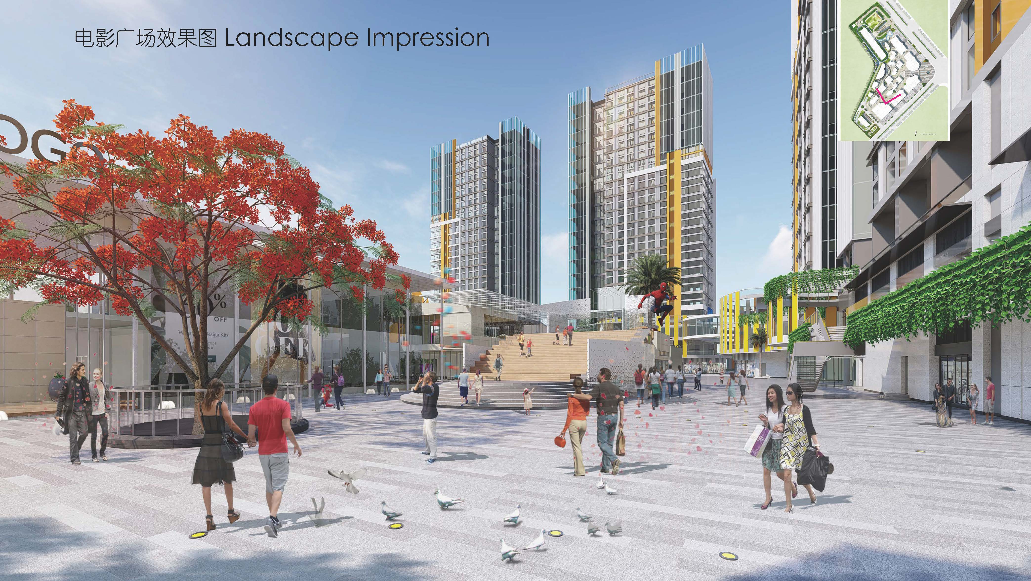 盈凯国际中心丨中国广东丨思为国际事务所,东篱环境-61