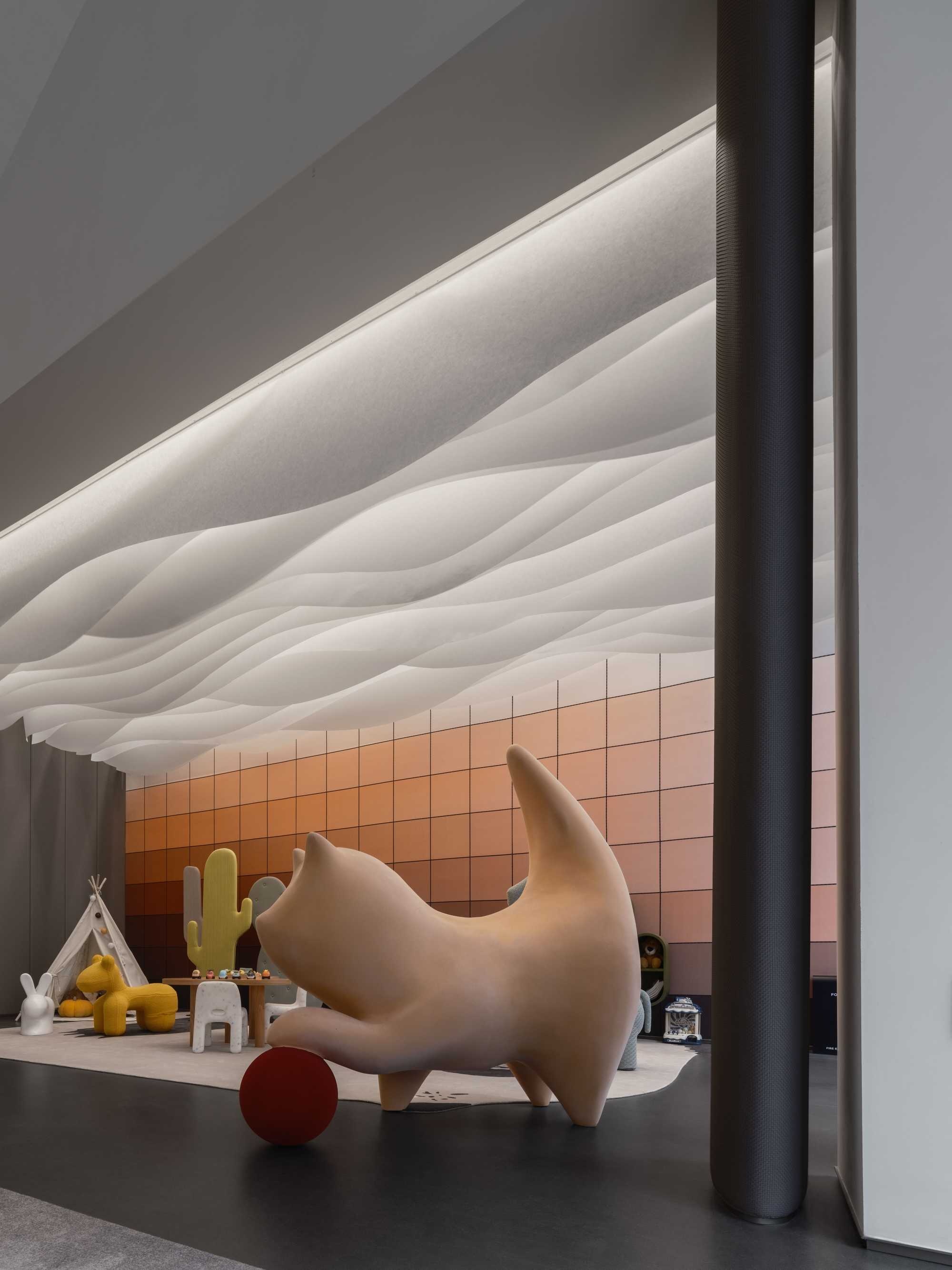 苏州·华山路山岚璟庭销售中心丨中国苏州丨JIA 甲子造设计-49