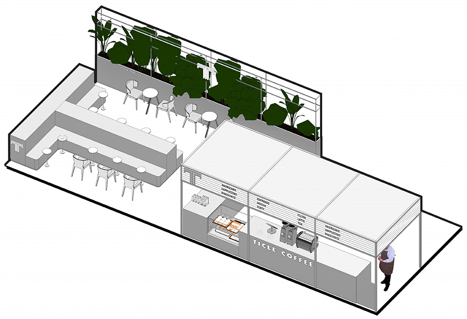 Ticle Coffee系列店设计丨中国沈阳丨大观建筑设计-69