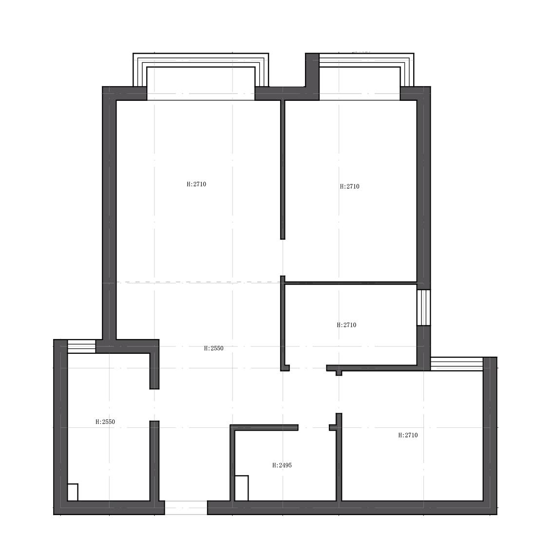 现代简约 85㎡平层设计-40
