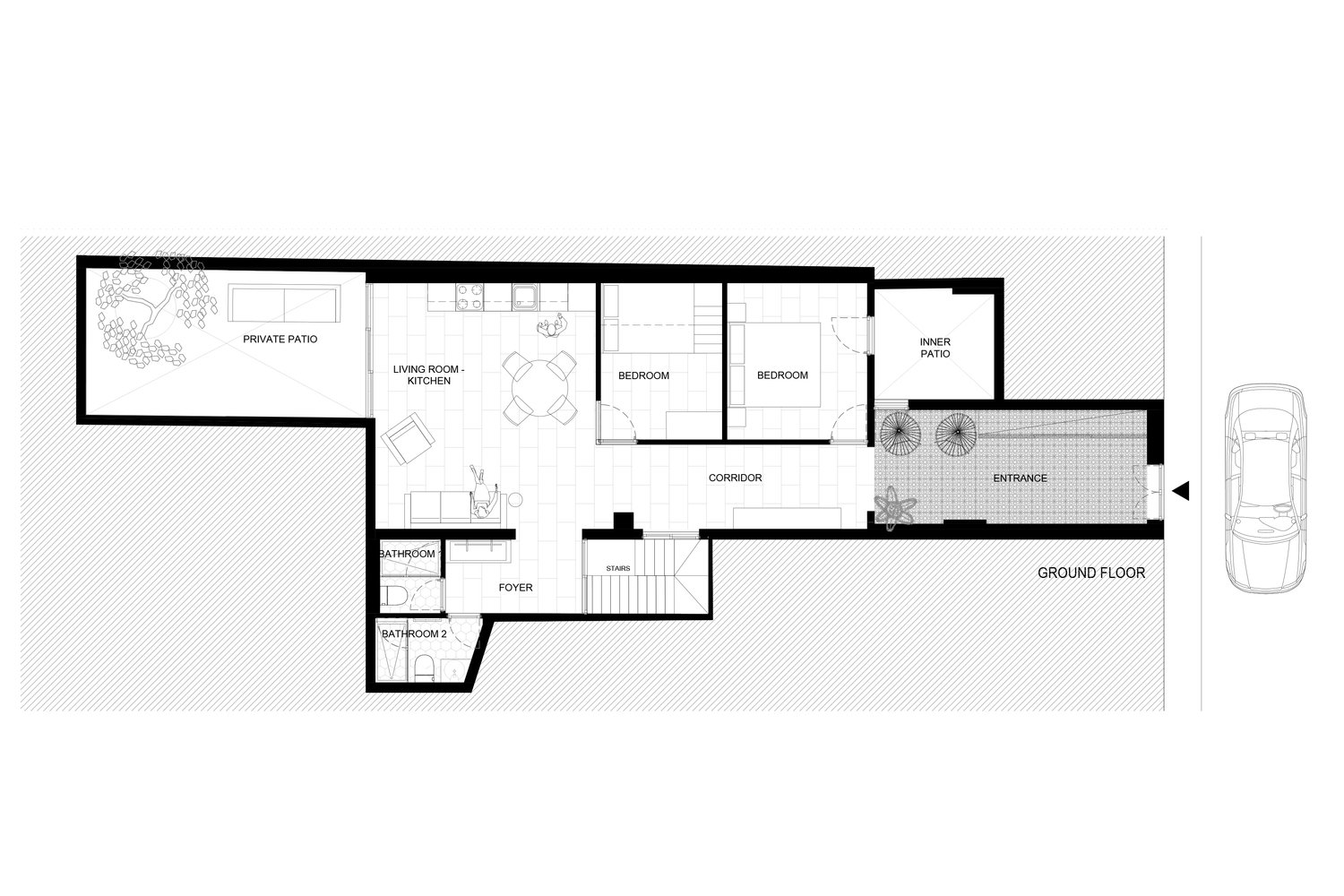 "PMA Studio 的 94 平米传统连排屋翻新设计"-17
