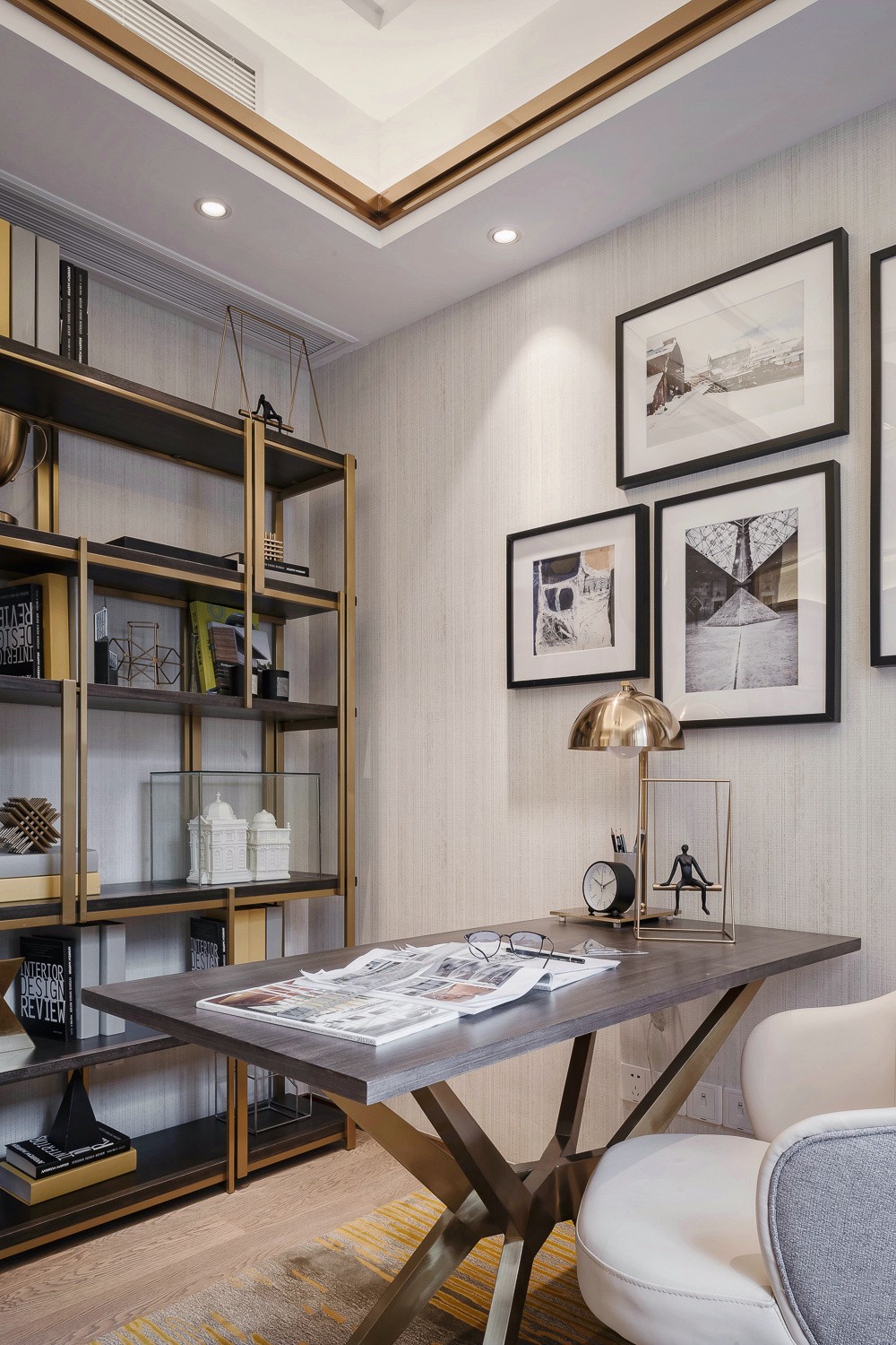 重庆 88㎡现代风样板房 于计设计演绎简约精致生活-11