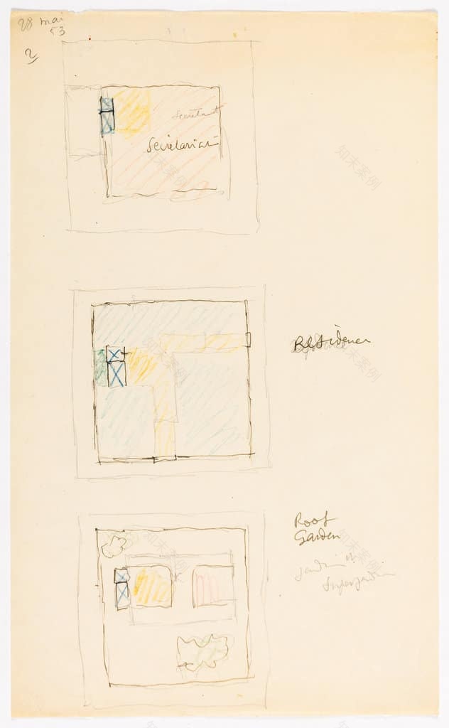 印度昌迪加尔总督府丨勒·柯布西耶(Le Corbusier)-14