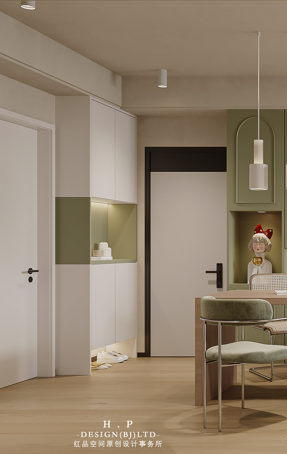 90㎡的婚房设计丨H·原创-10