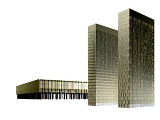 欧洲法院,卢森堡 · 机构重建之塔-14