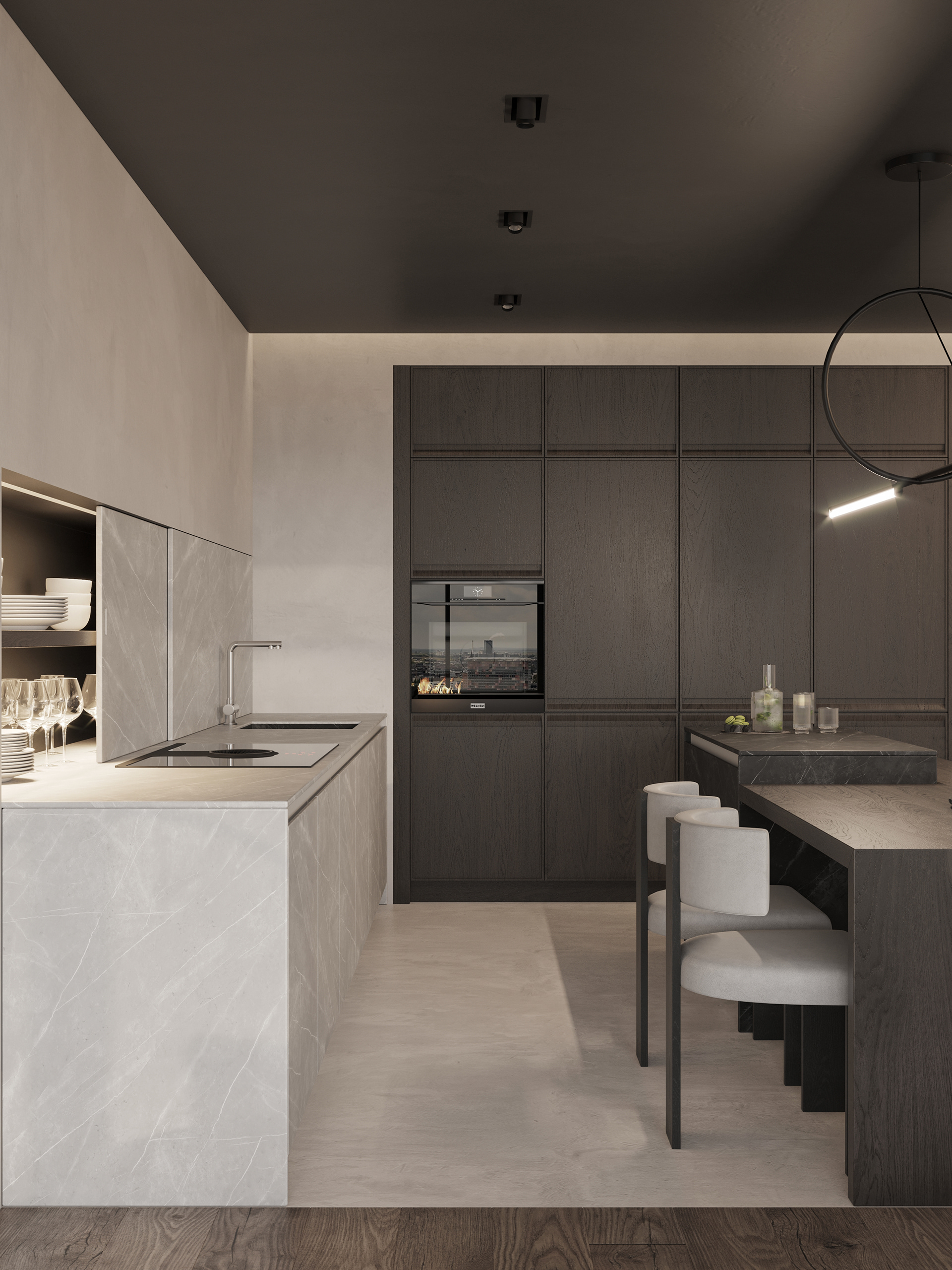 125平，现代简约空间设计                     -3