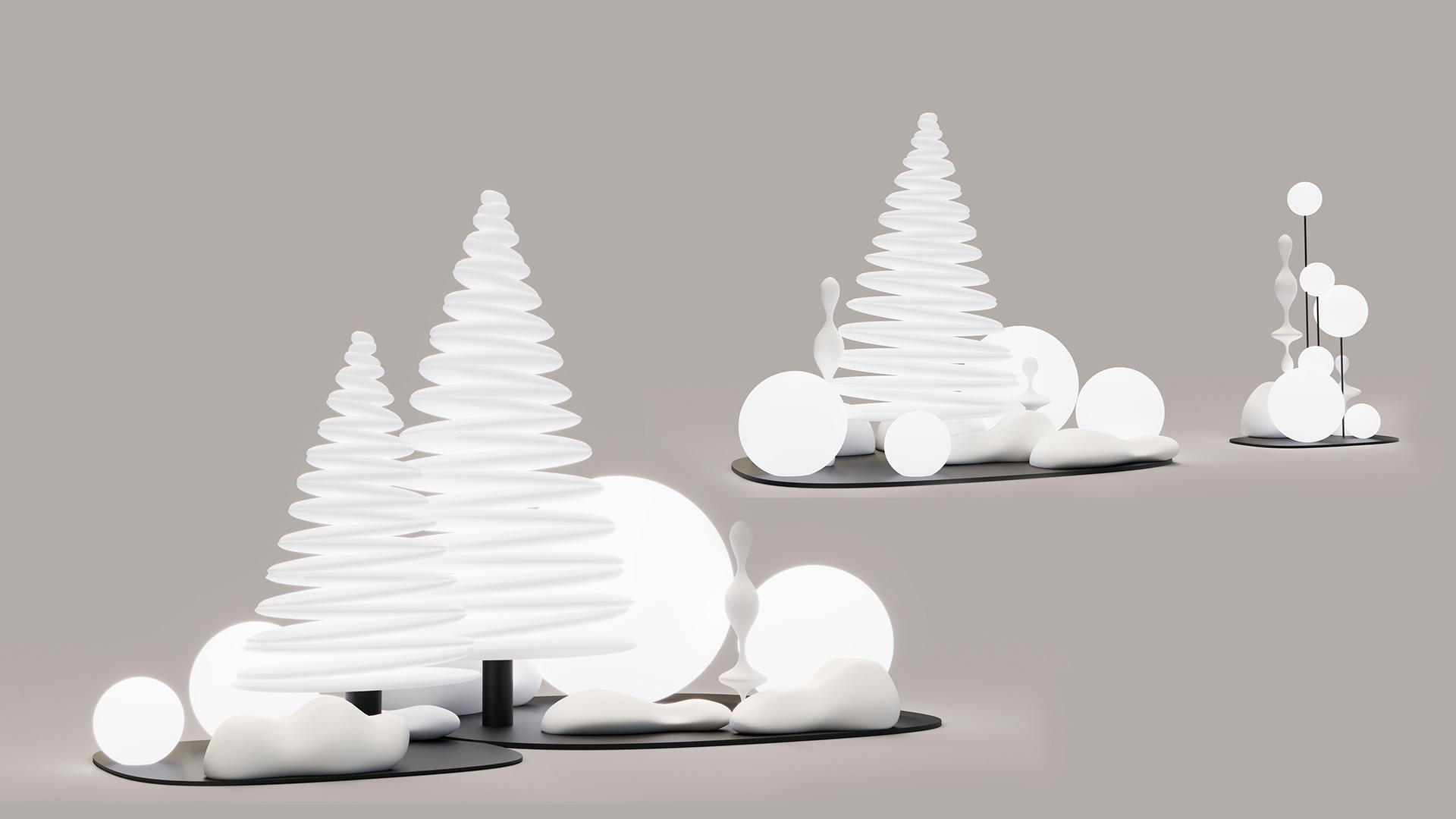 商务中心圣诞装饰-26