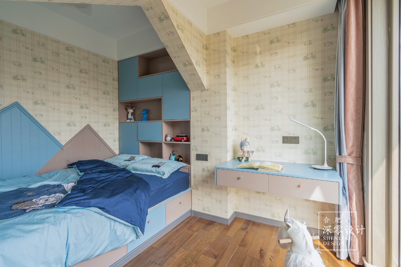 合肥深零设计·现代简中家装设计案例-72