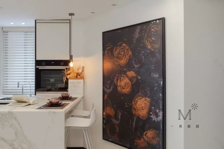 90㎡现代婚房 | “黑白灰”的纯粹浪漫-73