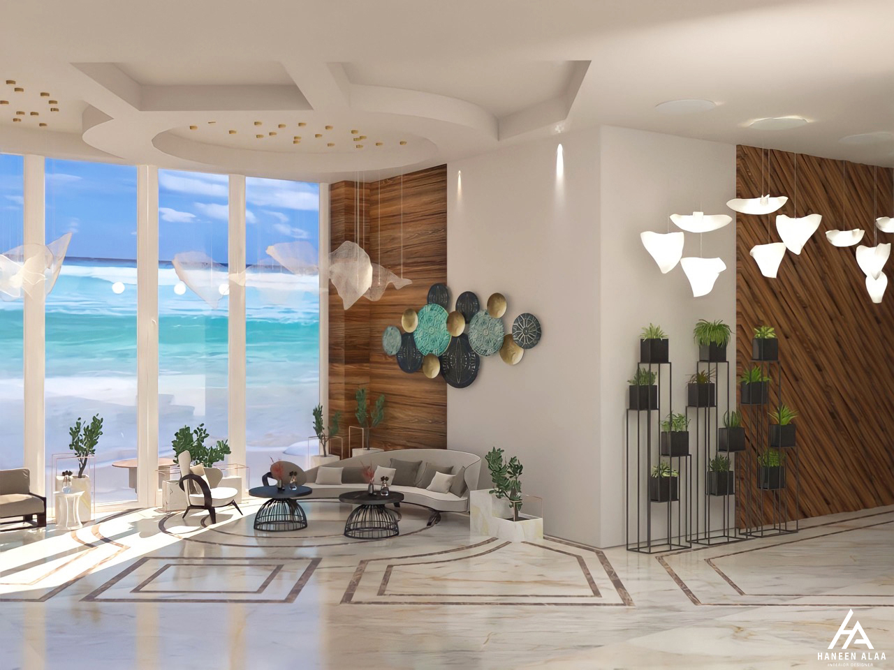 郁金香酒店设计丨马尔代夫丨Haneen Alaa-10