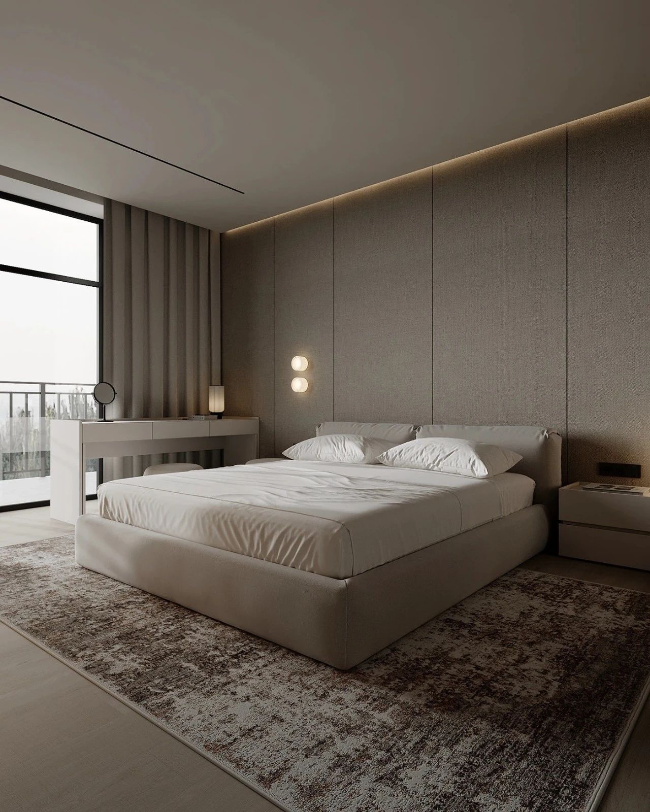 原木系奶油风极简空间loft公寓设计丨URSA STUDIO-38