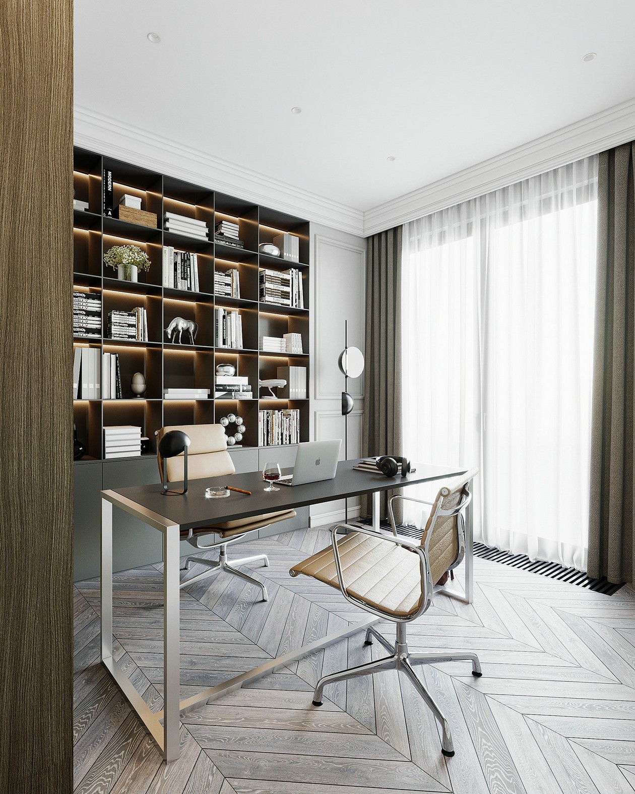 83㎡小空间设计 低调的美学！-10