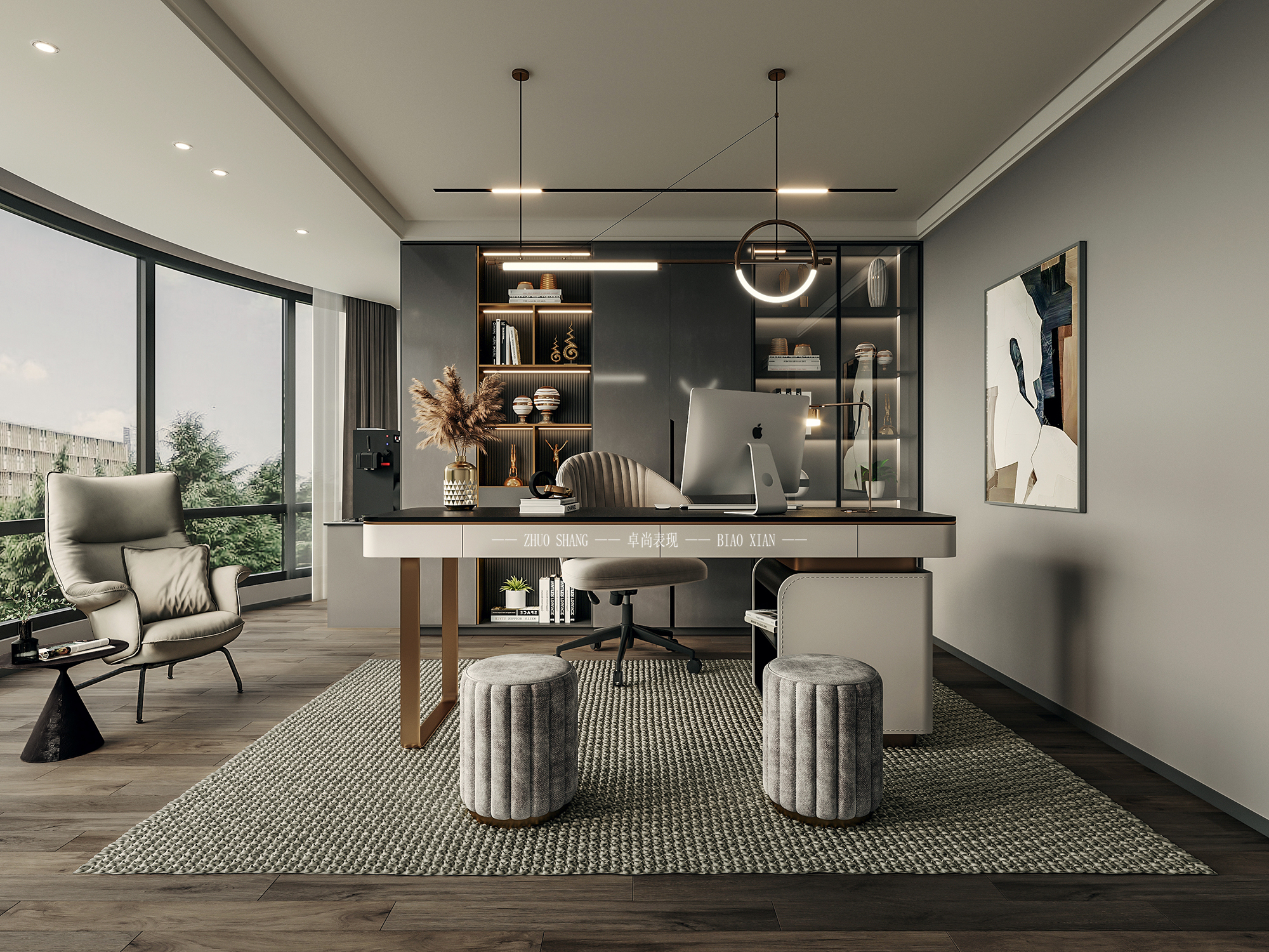 卓尚表现|现代风格  家装-12