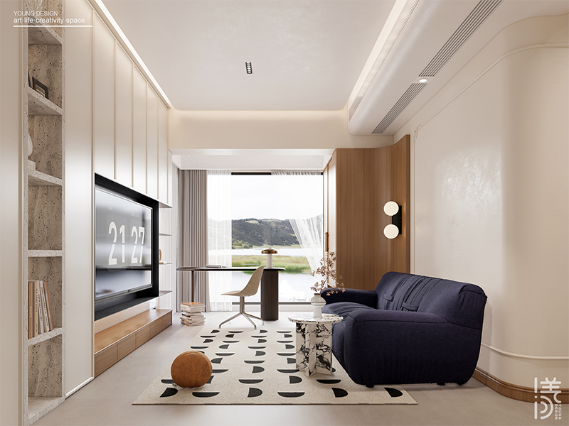 轻法式复古之家丨深圳漾空间设计有限公司-20