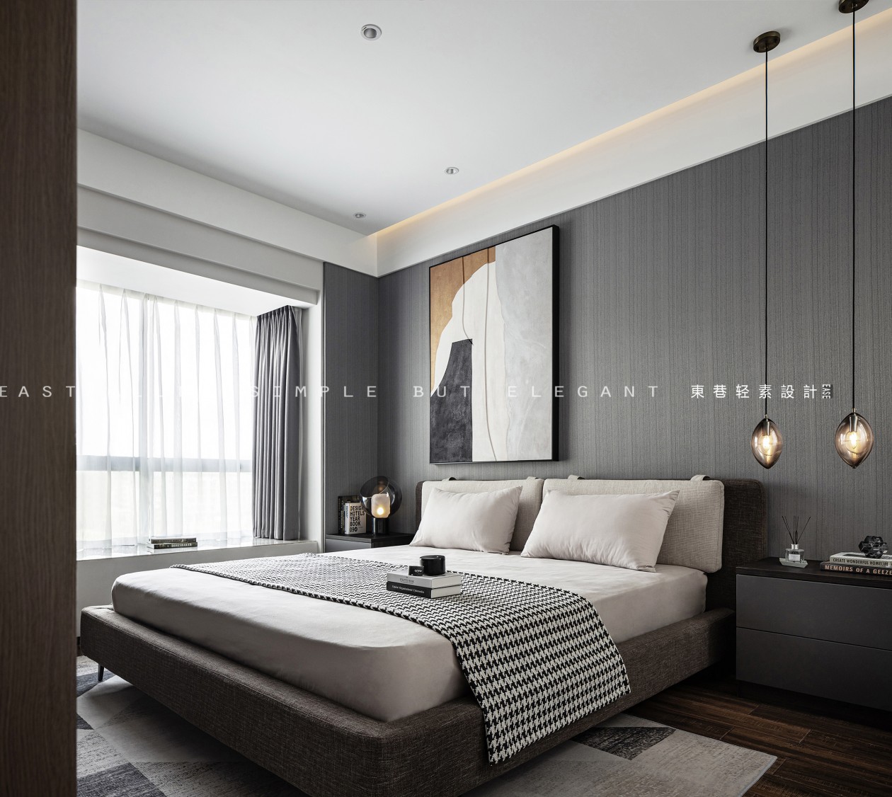 广西钦州灵山现代城样板间·东巷轻素打造光与影的世界-30