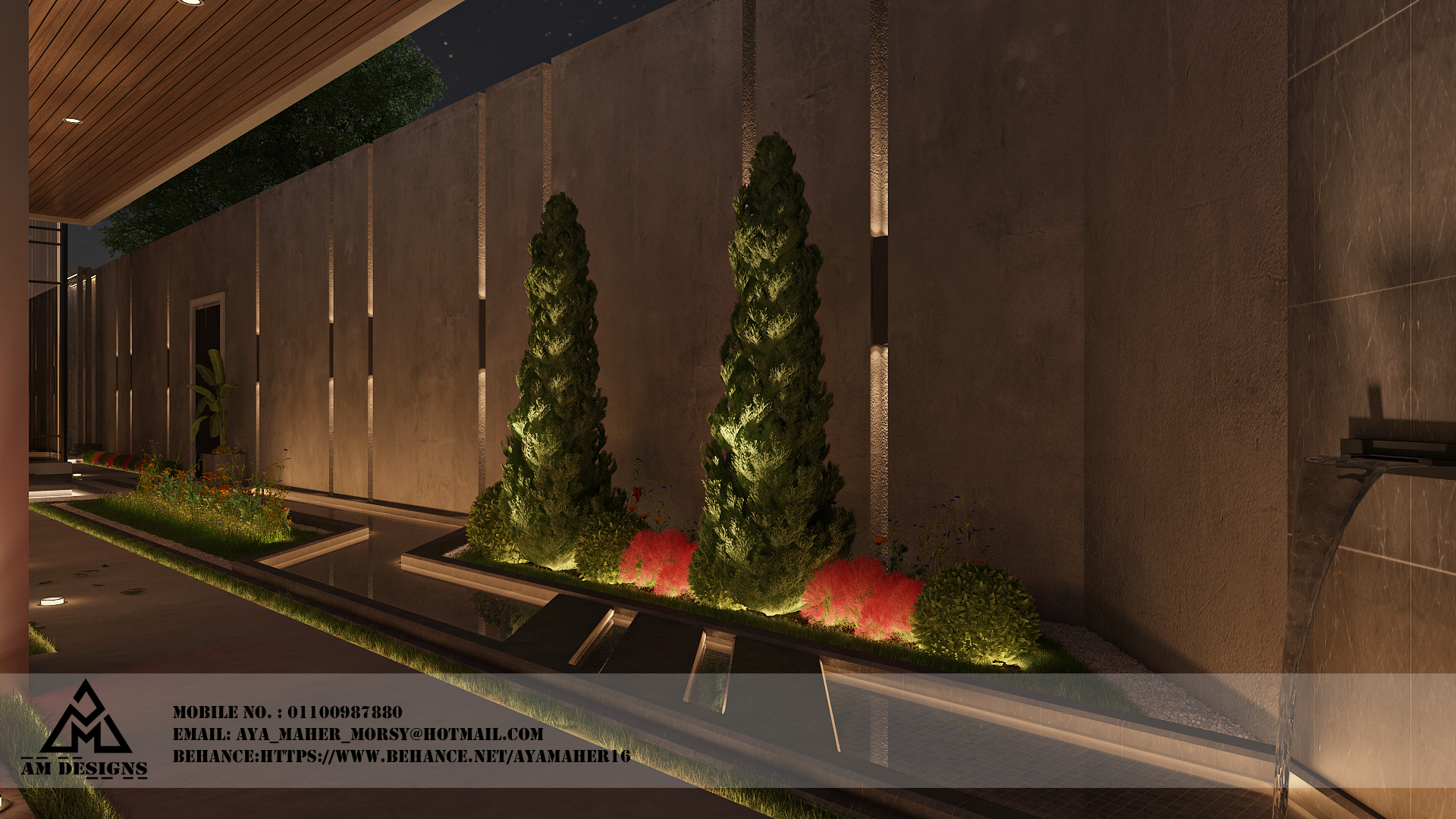 夜间景观别墅设计丨沙特阿拉伯丨ReDesign Studio-5