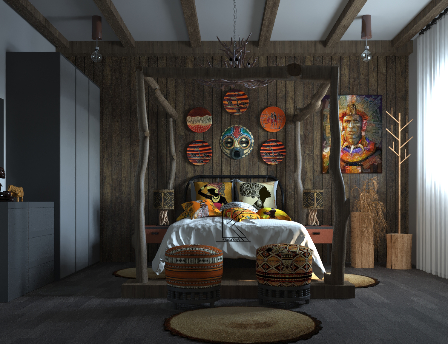 非洲男孩卧室丨埃及开罗-10