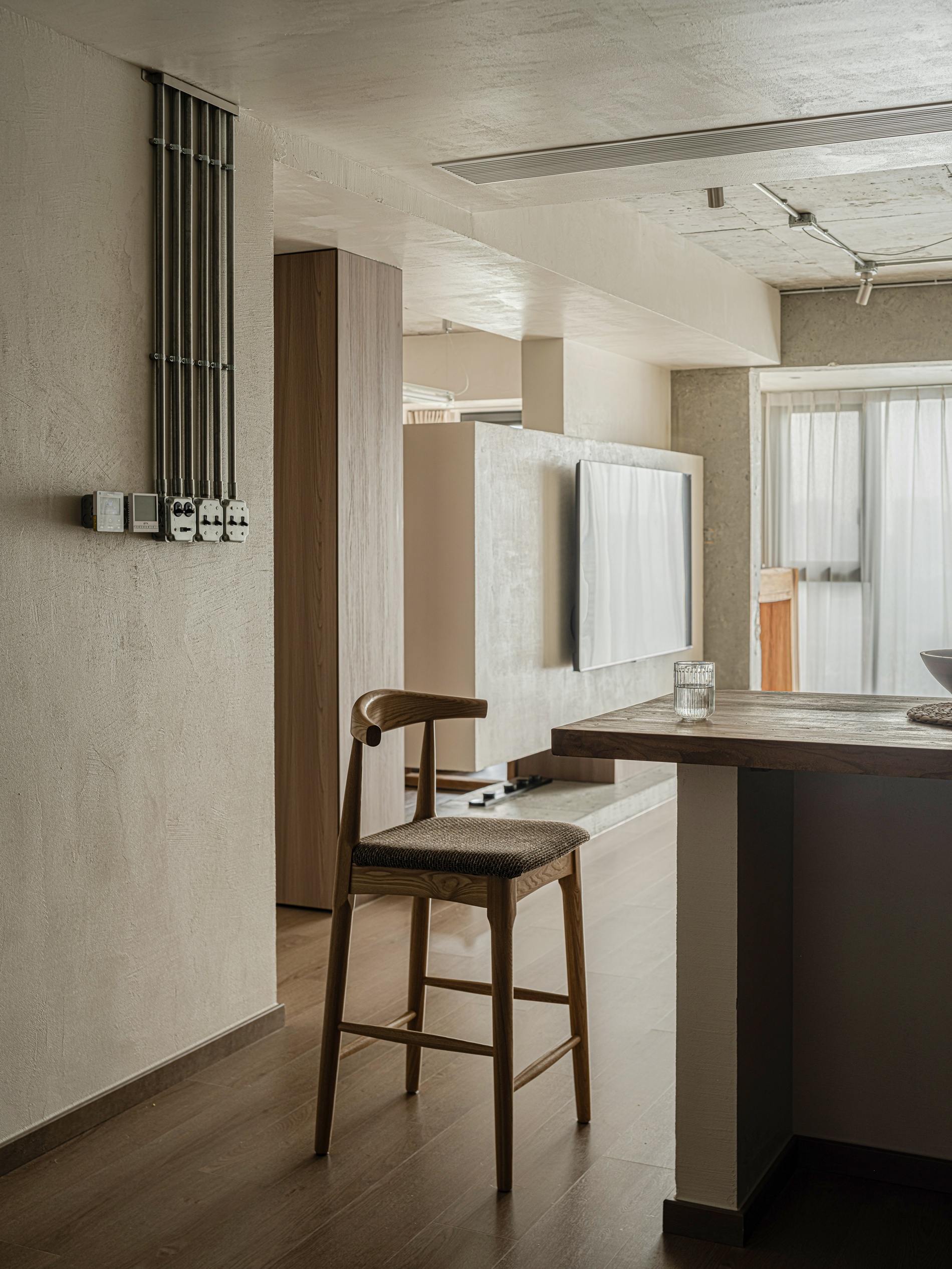 《木序》124㎡原木工业风丨中国成都丨宏福樘设计-15