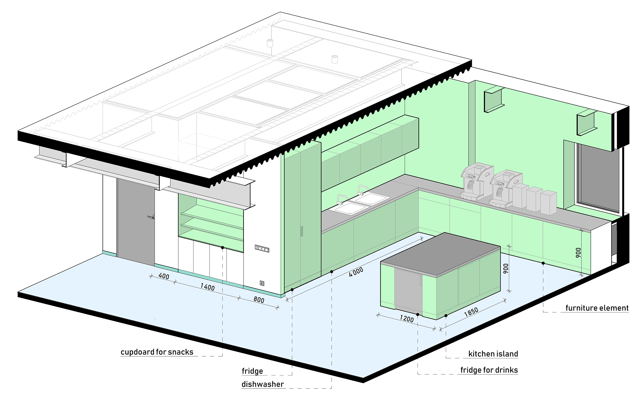 Cosmopolite 办公空间设计丨乌克兰基辅-16