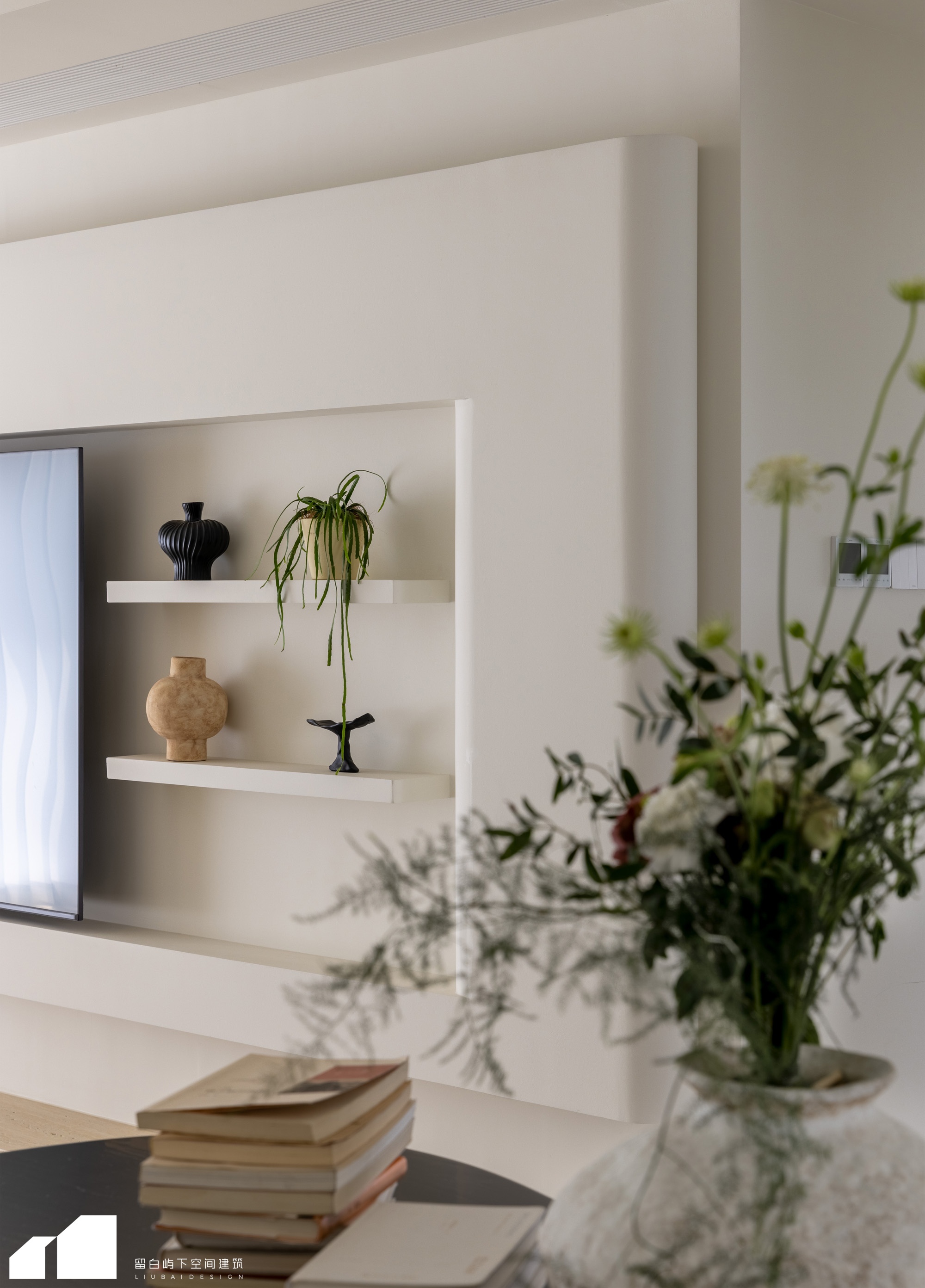 留白·私宅 ｜悠云｜慵懒舒适的家，把温柔藏进每一寸空间里-0